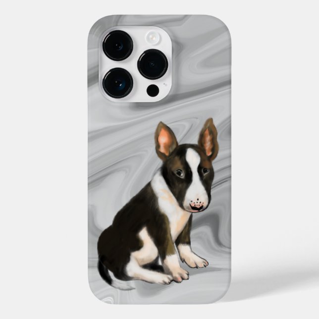 bull terrier puppy  Case-Mate iPhone case (Back)