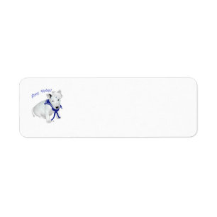 Bull Terrier Return Address Labels