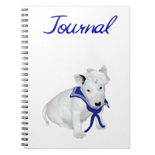 Bull Terrier Sailor Journal