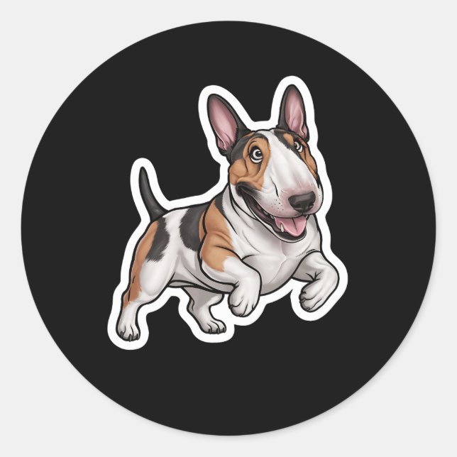Bull Terrier Sticker (Front)