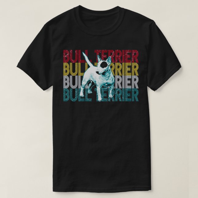 Bull Terrier T-Shirt (Design Front)