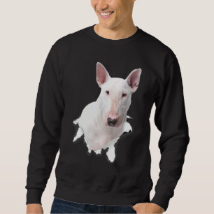 Bull Terrier Torn Cloth For Dog Dog Mum Sweatshirt