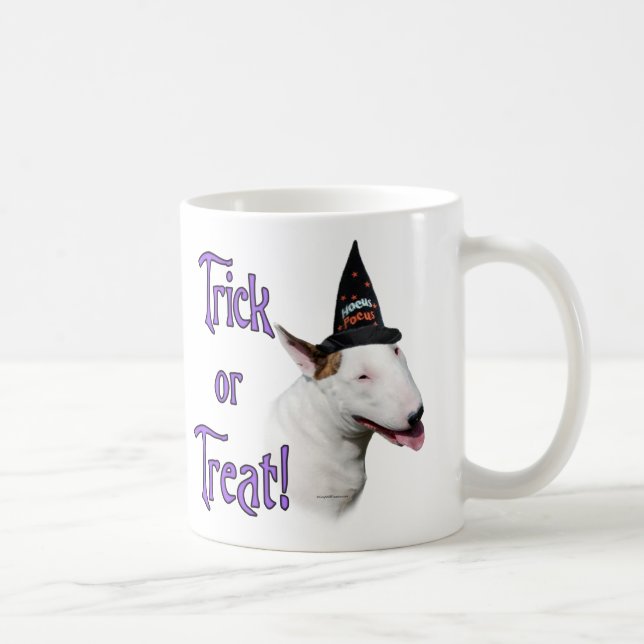 Bull Terrier Trick Coffee Mug (Right)