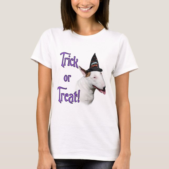 Bull Terrier Trick T-Shirt (Front)