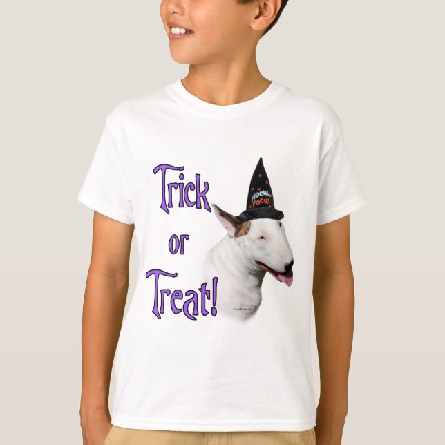 Bull Terrier Trick T-Shirt (Front)