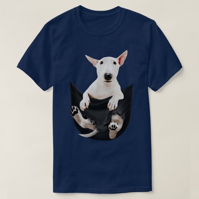 Bull terrier with love T-Shirt (Design Front)