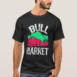 Bull Vs Bear Market Stock Trading T-Shirt