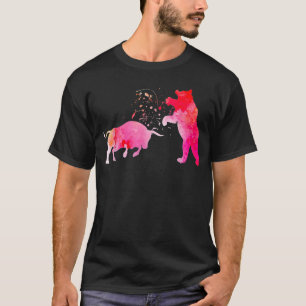 Bull VS Bear Stock Market Exchange Capitalism T-Shirt