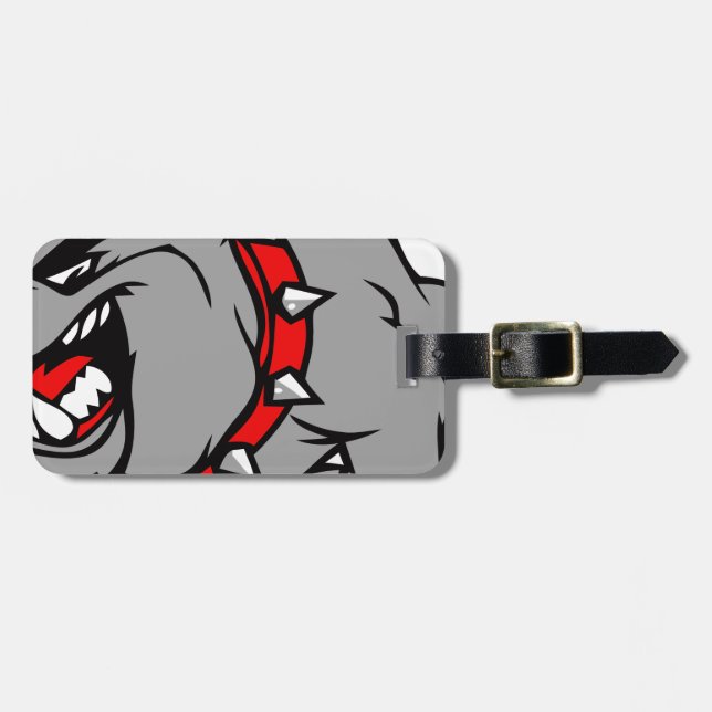 bulldog2 luggage tag (Front Horizontal)