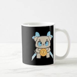Bulldog Anime Pup Leukaemia Awareness Coffee Mug