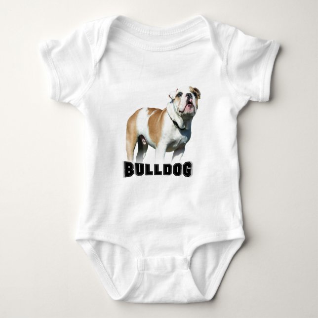 bulldog baby shirt (Front)