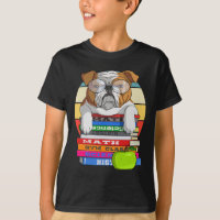 Bulldog Back To School Book Worm Dog