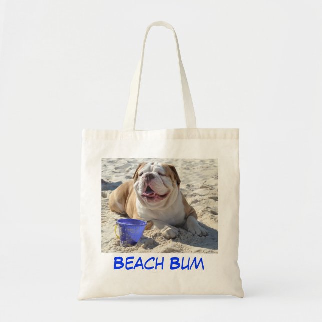 Bulldog Beach Bag (Front)