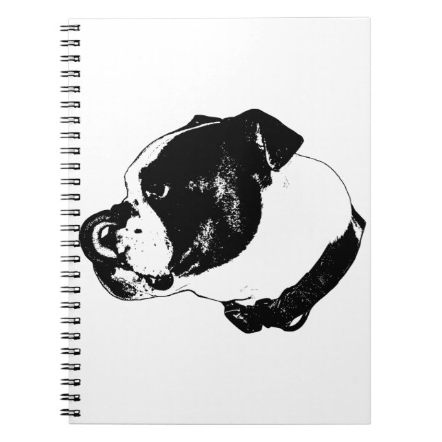 Bulldog Bold Line Notes Notebook (Front)