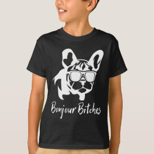 Bulldog Bonjour Es  T-Shirt