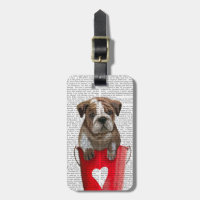 Bulldog Bucket Of Love Red
