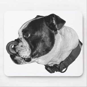 Bulldog Calm Desk Pad Mouse Pad