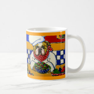 Bulldog Chef Coffee Mug