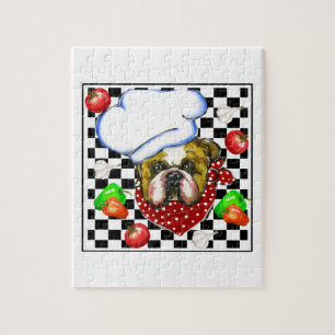 Bulldog Chef Jigsaw Puzzle
