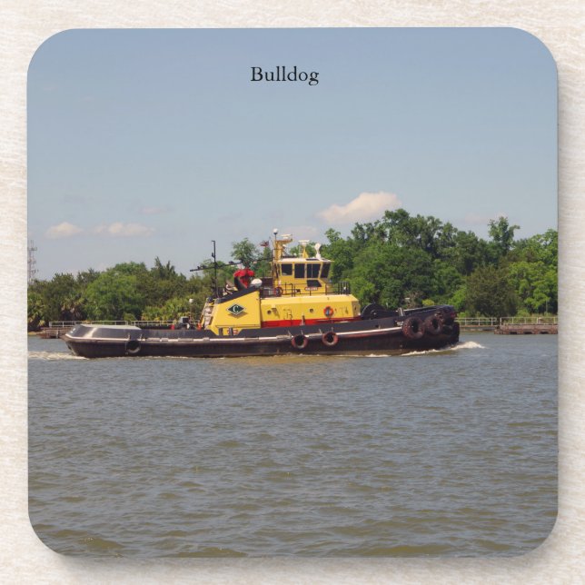 Bulldog coaster (Front)