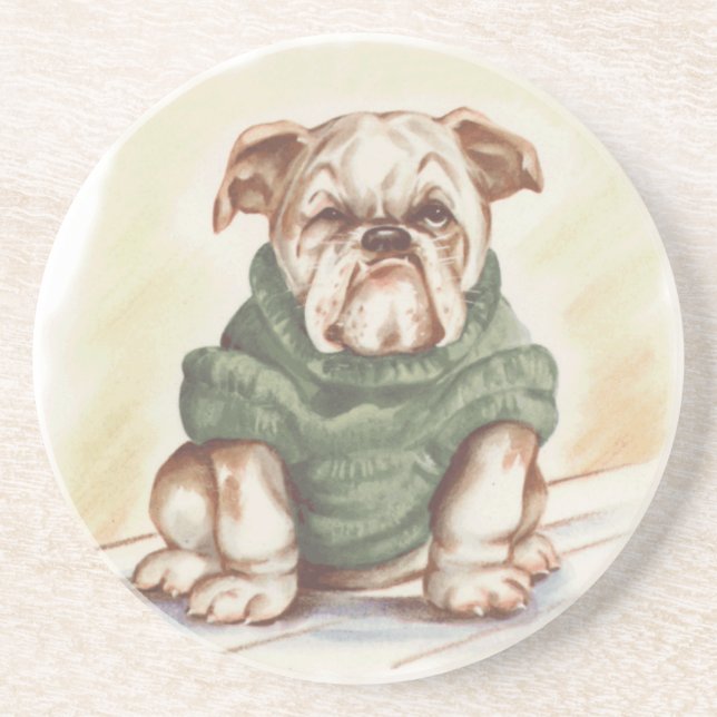 bulldog coaster (Front)