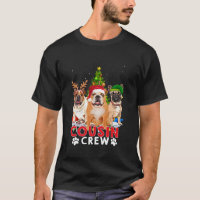Bulldog Cousin Crew Christmas Tree Boys Girls Merr