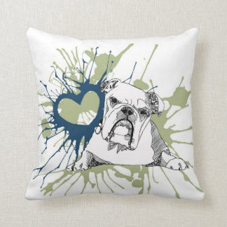 Bulldog Cushion