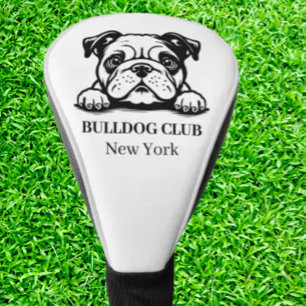 Bulldog Custom Club Theme Golf Head Cover