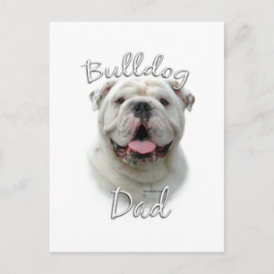 Bulldog Dad 2 Postcard