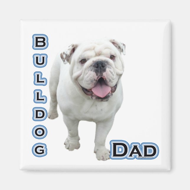 Bulldog Dad 4 - Magnet (Front)