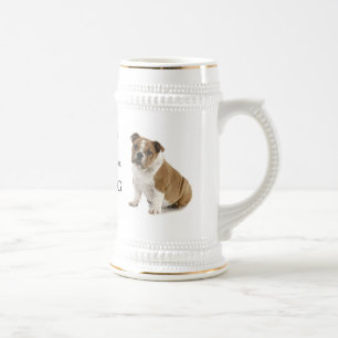 Bulldog Dad Stein