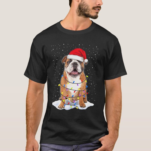 Bulldog Dog T-Shirt (Front)