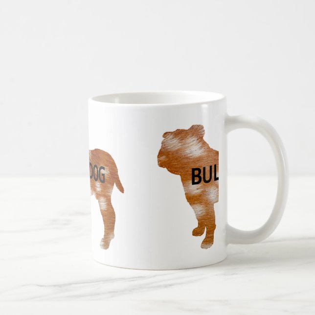 bulldog fallow name silo coffee mug (Right)