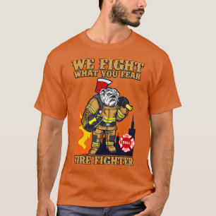 BULLDOG FIRE FIGHTER T-Shirt