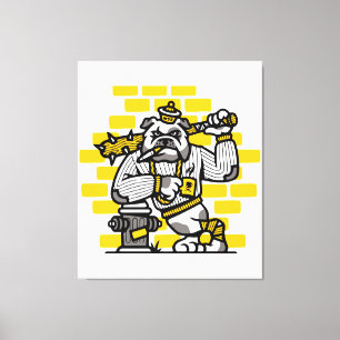 Bulldog Gang Canvas Print