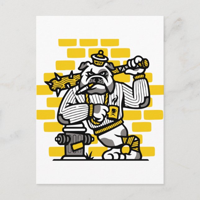 Bulldog Gang Postcard (Front)