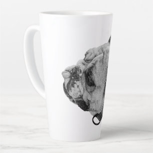 Bulldog Gentle Ease Latte Mug