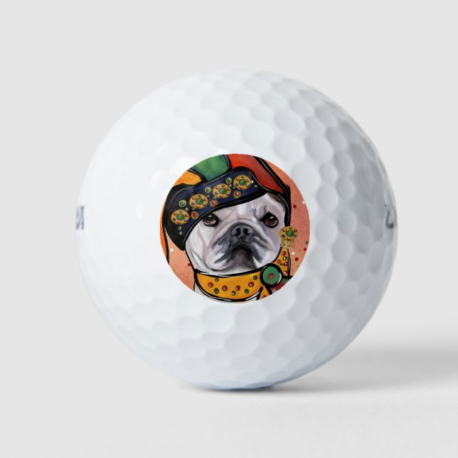 Bulldog            golf balls (Front)