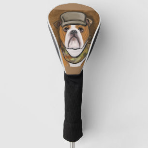 Bulldog             golf head cover