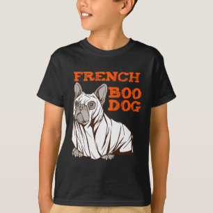 Bulldog Halloween Fun Halloween Costume Boo Dog T-Shirt
