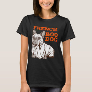 Bulldog Halloween Fun Halloween Costume Boo Dog  T-Shirt