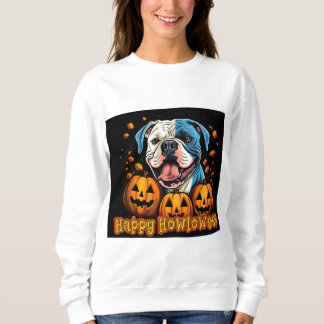 Bulldog Happy Howloween Sweatshirt