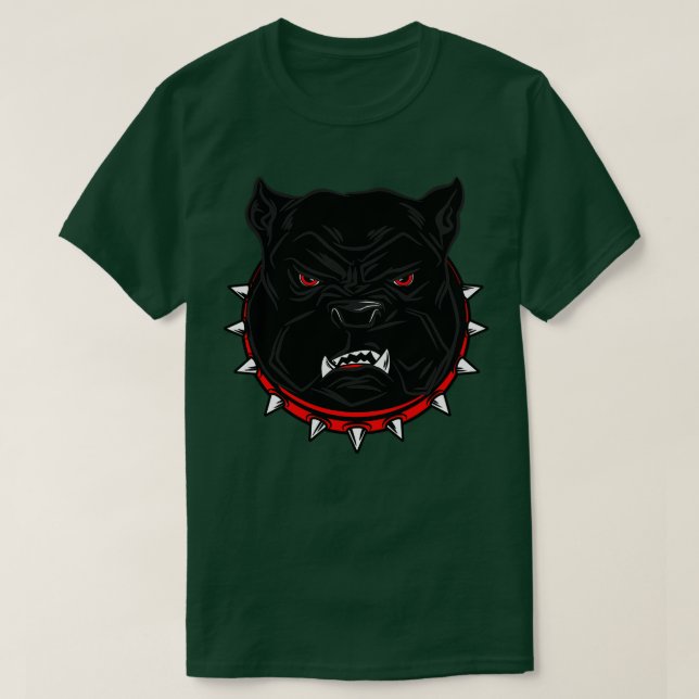 BULLDOG HEAD VECTOR T-Shirt (Design Front)