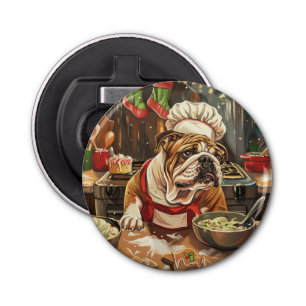 Bulldog Holiday Baking: Festive Christmas  Bottle Opener