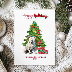 Bulldog Holiday Card