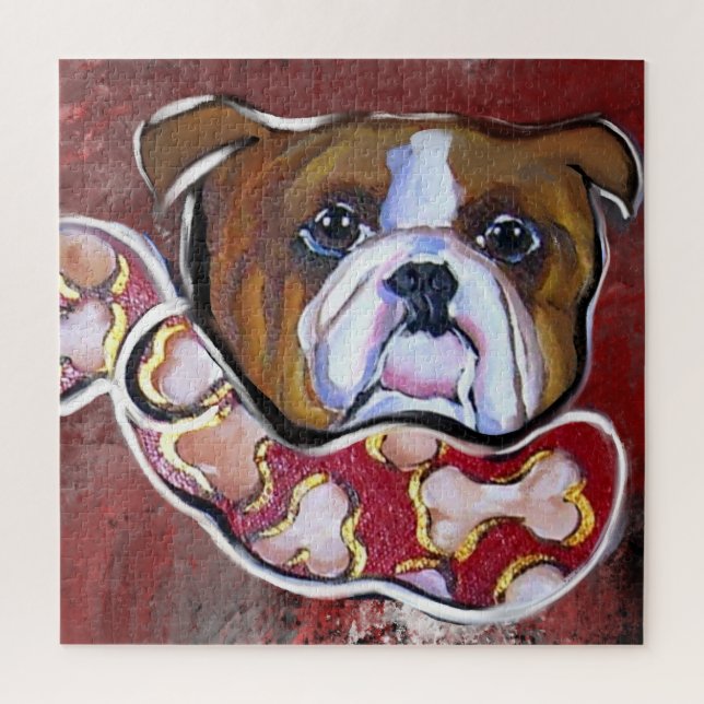  Bulldog    Jigsaw Puzzle (Vertical)