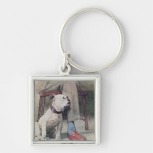 Bulldog Key Ring