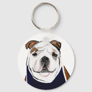 BULLDOG   KEY RING