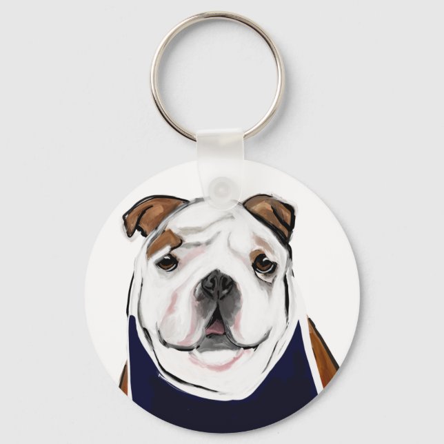 BULLDOG   KEY RING (Front)