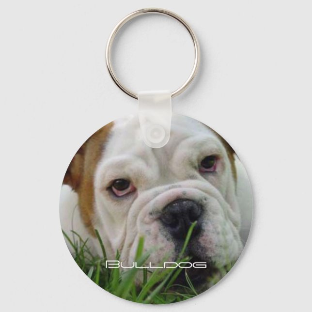 Bulldog Keychain (Front)